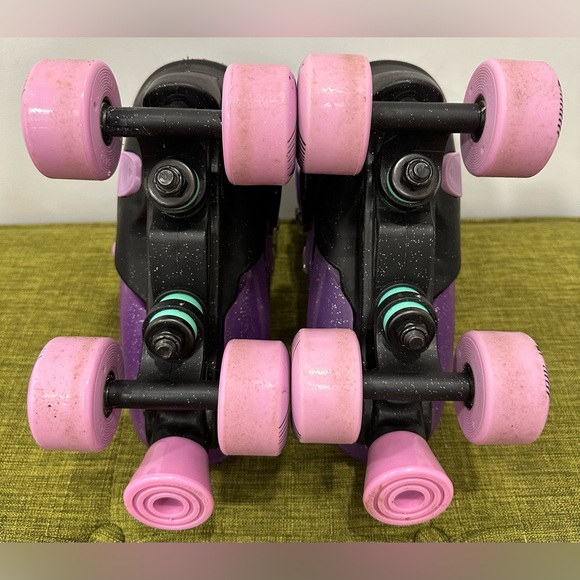 Roller Derby Falcon 2-in-1 Combo Quad & Inline Skates - Purple/Black - Picture 7 of 11